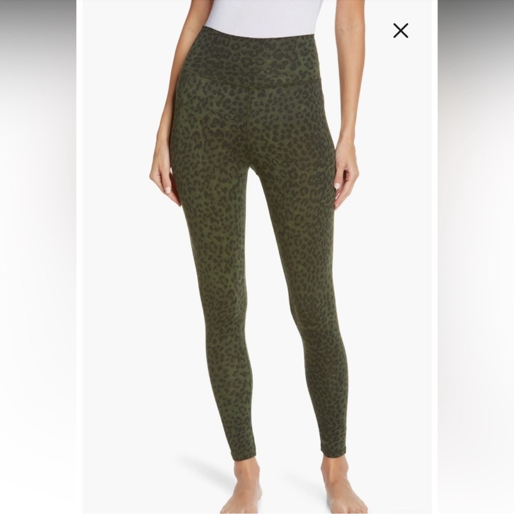 Ragdoll LA Green Leopard Leggings